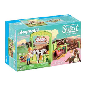 Abigaëlle et Boomerang avec Box playmobil