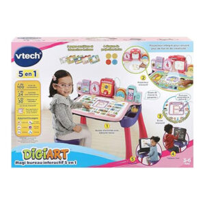 Magi Bureau Interactif 5 en 1 Rose VTech