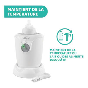 chauffe-biberon pour la maison et les voyages chicco