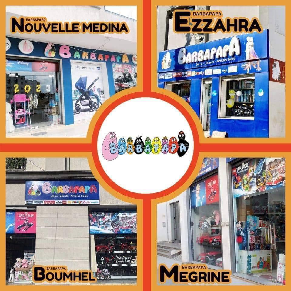 magasins de jouets barbapapa