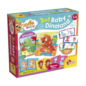 Carotina Baby Dinoland 3 in 1 Lisciani