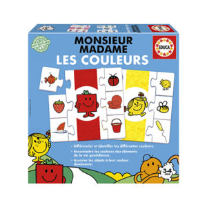 Jeu Monsieur Madame Les couleurs Educa