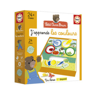 Petit ours brun j'apprends les couleurs Educa