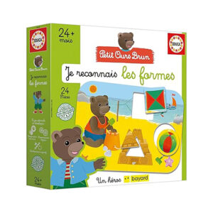 Petit ours brun je reconnais les formes Educa
