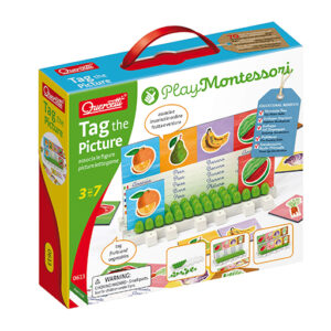 Play Montessori Tag the Picture Quercetti