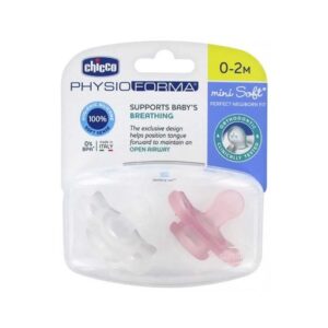 Micro sucette rose 0m+ Chicco