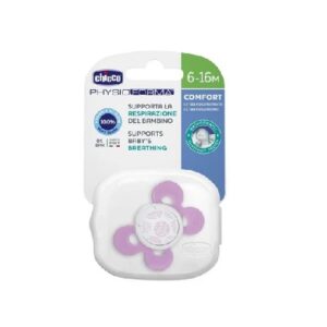 Sucette en silicone 0-6 mois Rose Chicco
