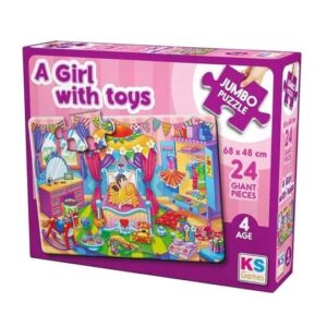 Jumbo Puzzle fille jouet KSGAMES
