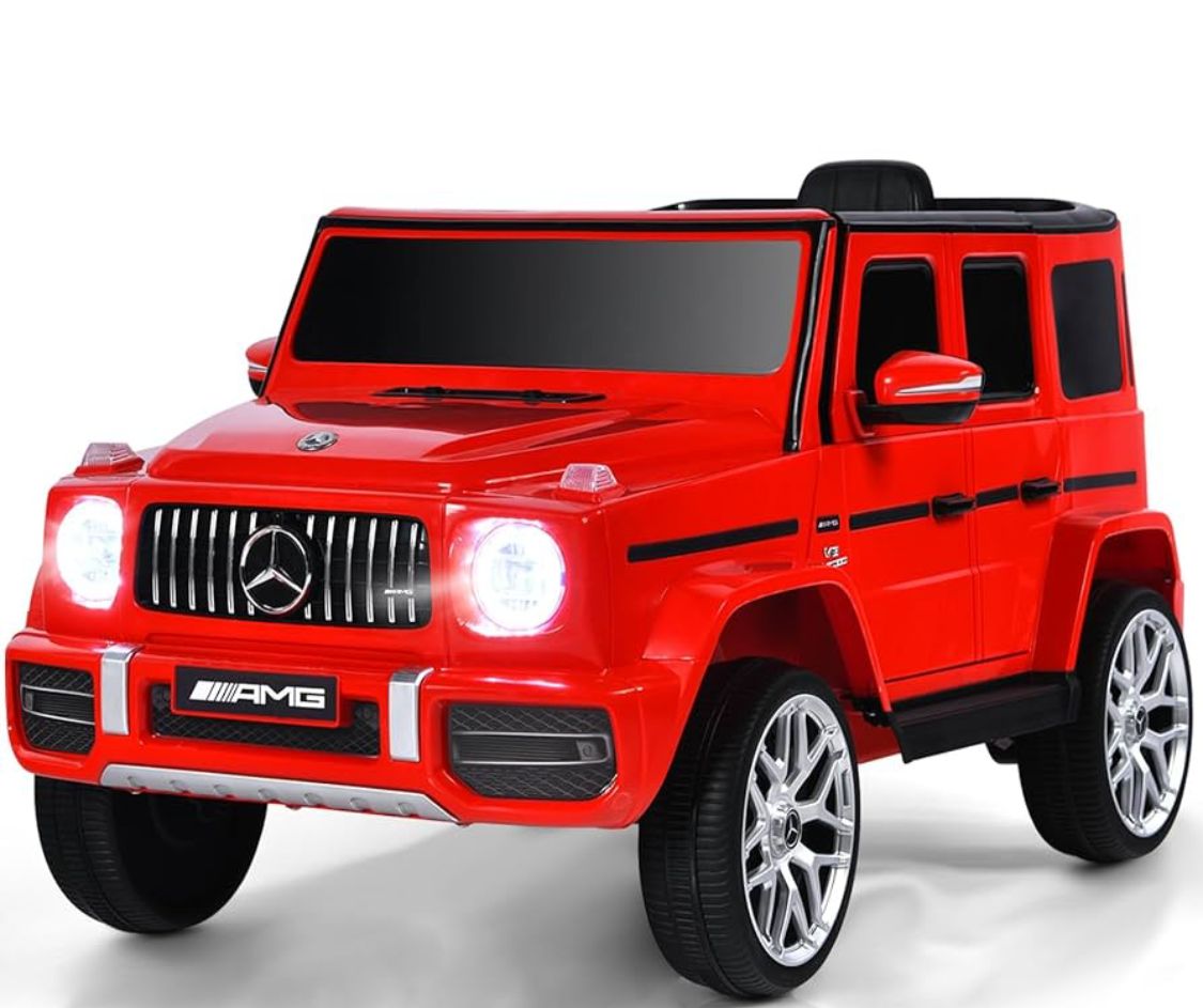 Voiture à batterie Mercedes Type 4*4 Rouge 12V