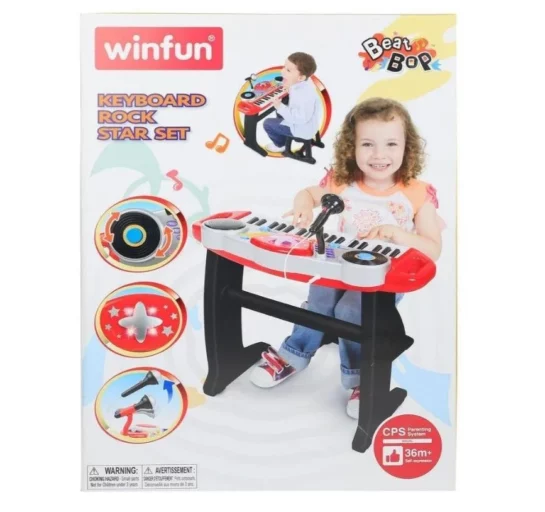 Piano électronique avec micro Winfun
