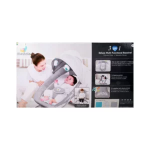 Balancelle électrique avec télécommande Bluetooth et USB 3en1 Mastela