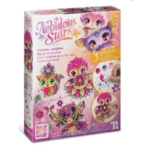 Bijoux de Fenêtre Vitrail Nebulous Stars