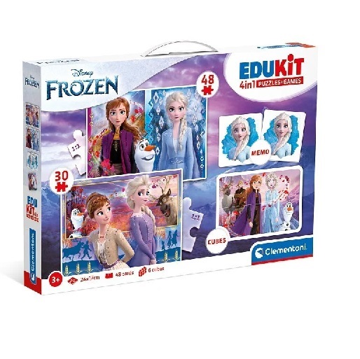 Edukit 4 en 1 Reine des neiges Clementoni