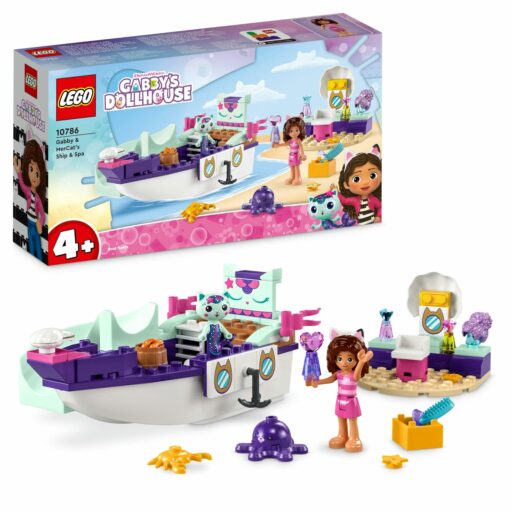 Gabby et la Maison Magique Le Bateau et Le Spa de Gabby et Marine LEGO
