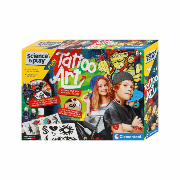 Kit de tatouage Clementoni - Jeux jouets articles bébés chez Barbapapa ...