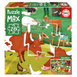 La Ferme Puzzle Max Educa