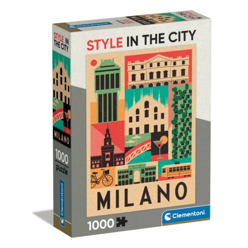 Puzzle 1000 Pieces Milano Clementoni