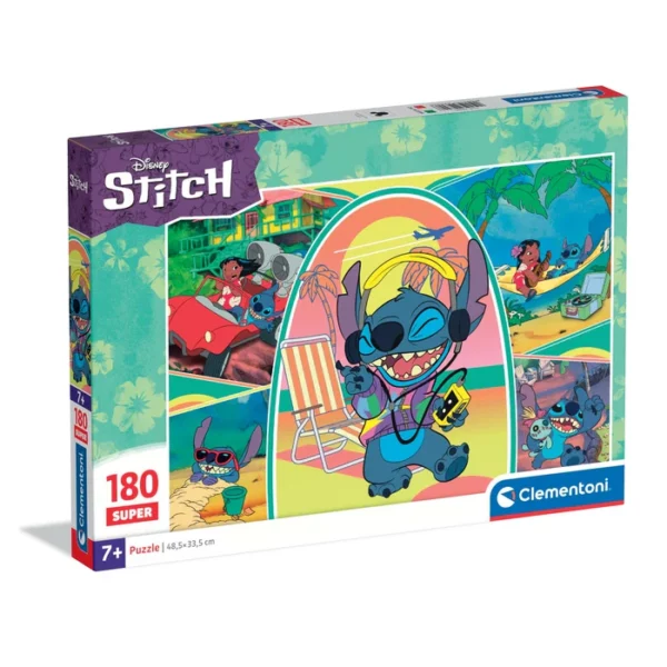 Puzzle Disney Stitch 180 pièces Clementoni - Jeux jouets articles bébés ...