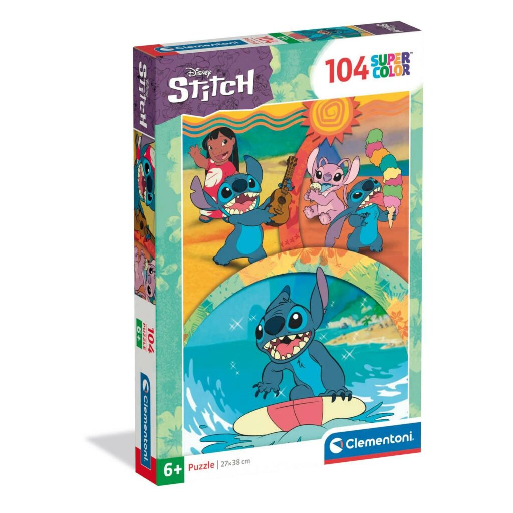 Puzzle Stitch 104 pièces Clementoni - Jeux jouets articles bébés chez ...