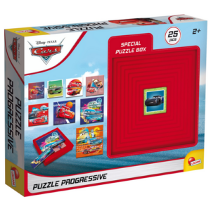Puzzle progressive cars Lisciani