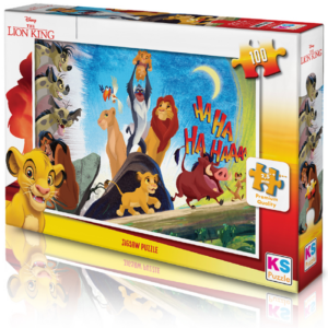 Puzzle roi lion 100pc Ks games