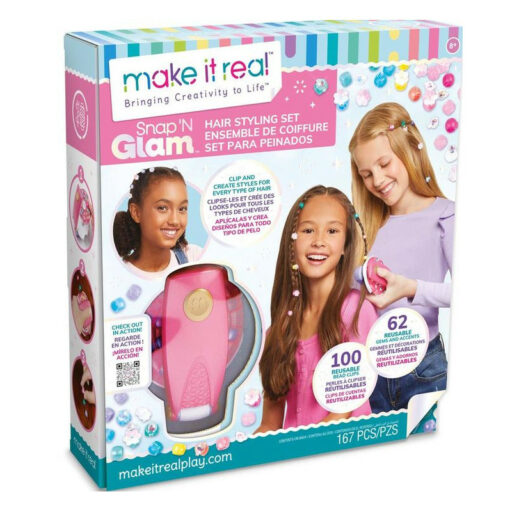 Snap n' Glam Hair Styling Set Make It Real