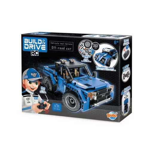 Voiture téléguidée Jeep Bleu Buki